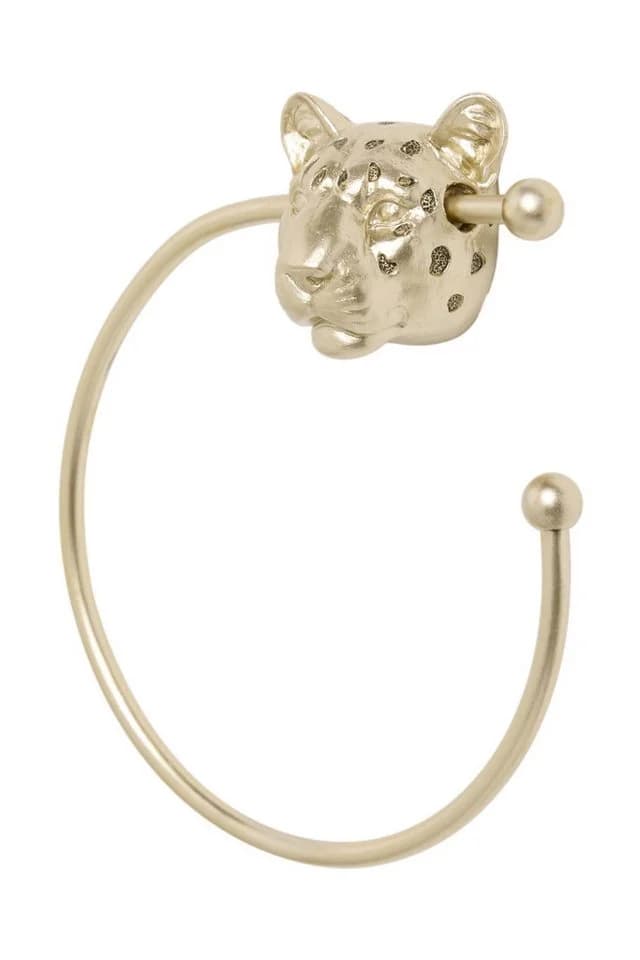 Next Handtuchring mit Geparddesign in Gold - Bild 2