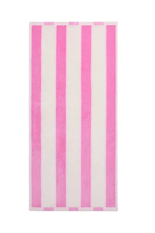 Next Strandtuch Regulär Streifen Rosa 1-Stück - Bild 2