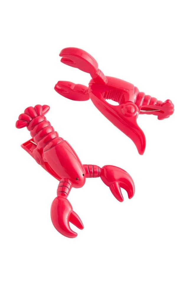 Next Handtuchklemme Strandhandtuchclips Frucht Rot Kunststoff - Bild 2