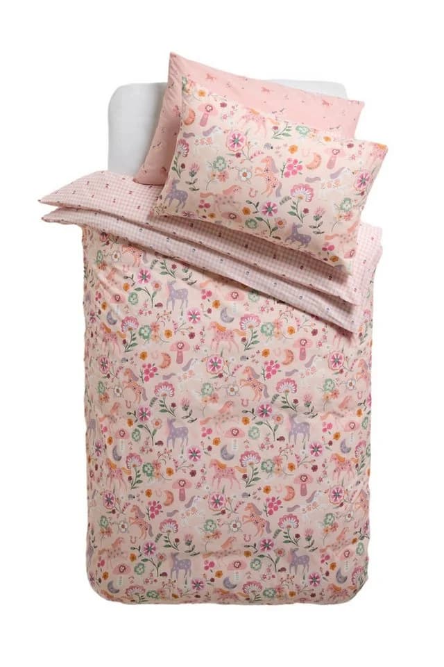 Next Bett-Set Rosa 2er-Set mit Kissenbezug Baumwolle Polyester - Bild 2