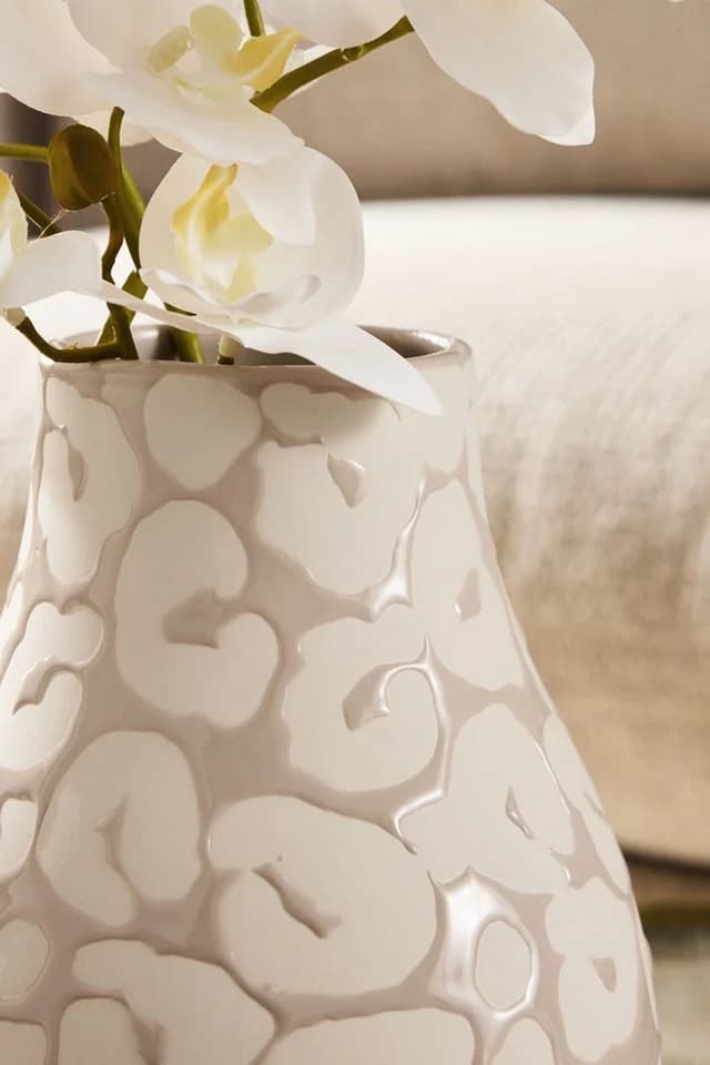 Next Dekovase Keramikvase Beige Mittelgroß