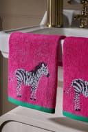 Next Handtuch Zebra-Gesichtswaschlappen aus Baumwolle, 2er-Pack Bild 1