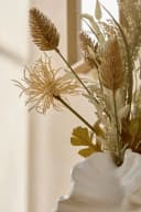 Next Kunstblume Künstliche Trockenblumen in Keramikvase Beige Bild 1