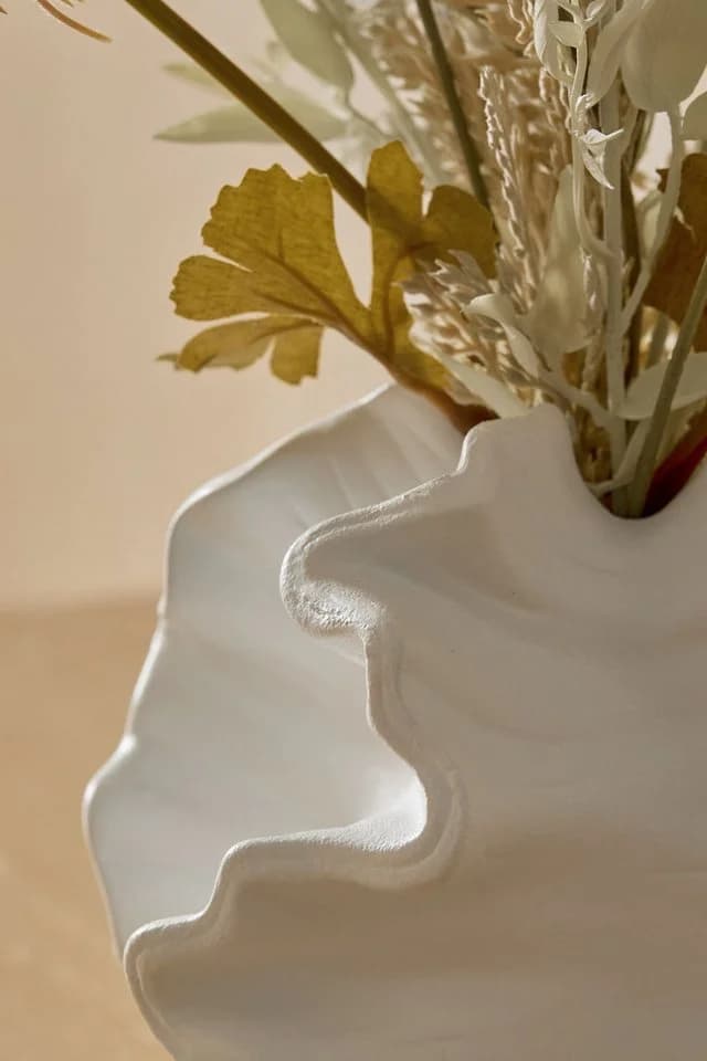 Next Kunstblume Künstliche Trockenblumen in Keramikvase Beige - Bild 3