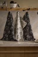 Next Geschirrtuch 3er-Set Halloween Frottee Schwarz Bild 3