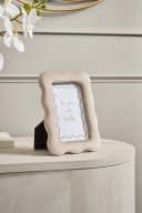 Next Fotorahmen Samt Wellenform Champagne Gold Bild 4