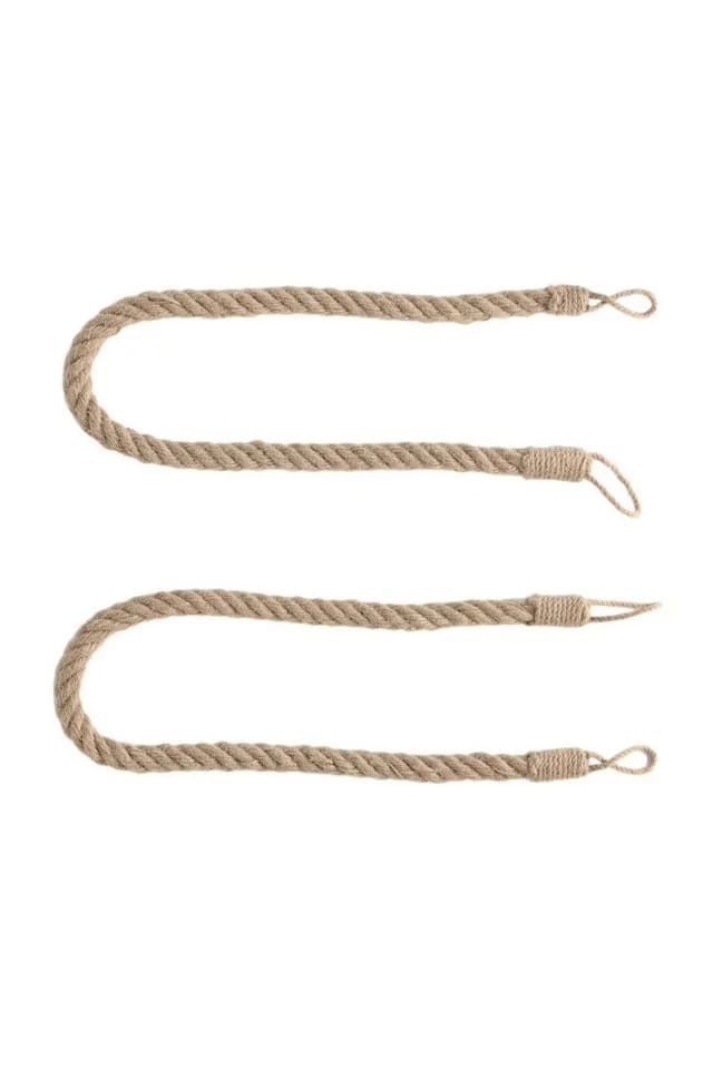 Next Raffhalter Kordel-Vorhanghalter 2er-Set Beige Jute - Bild 2