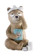Next Dekoobjekt Bertie Bear Badezimmer-Deko Beige Kunstharz Bild 2