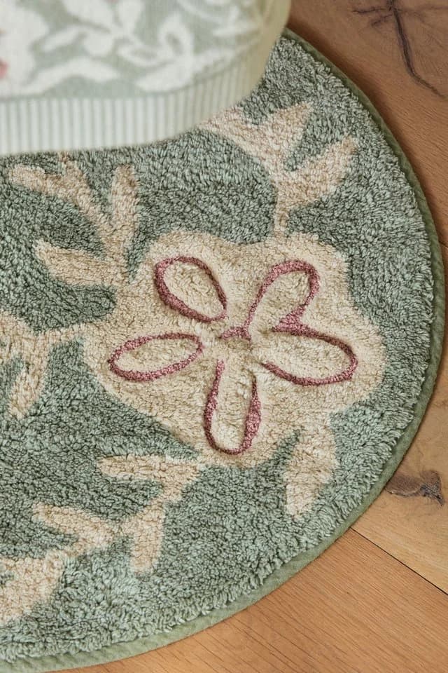 Next Badematte Toilettenmatte aus Baumwolle mit floralem Muster