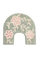 Next Badematte Toilettenmatte aus Baumwolle mit floralem Muster Bild 2