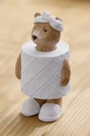 Next Dekoobjekt WC-Rollen-Deko Bertie Bear Beige Kunstharz Bild 1