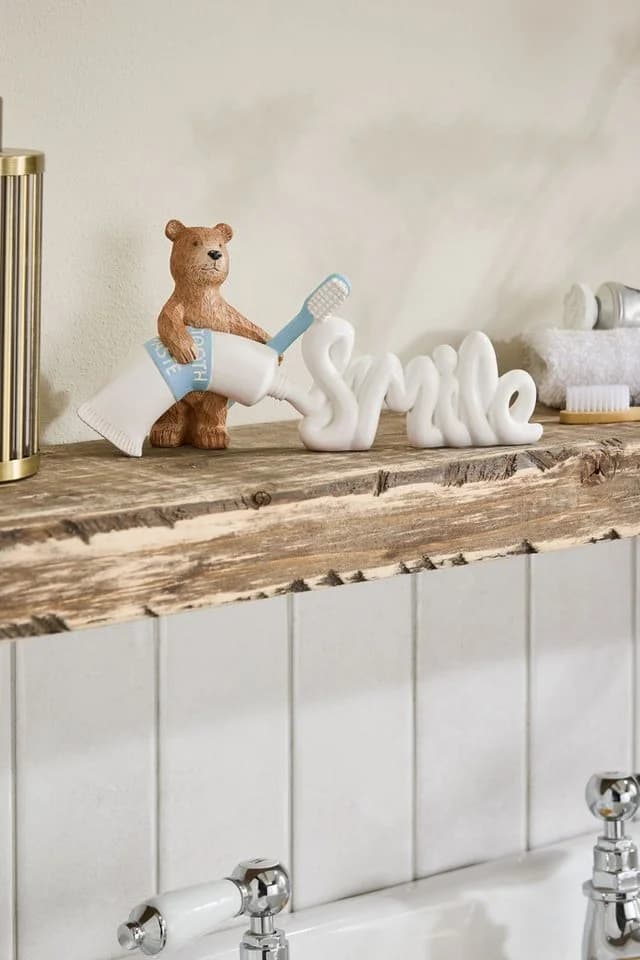 Next Dekoobjekt Ornament Bertie Bear Beige Kunstharz - Bild 3