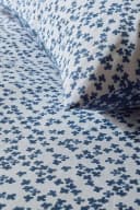 Next Wendbare Bettgarnitur Blumenmuster Baumwolle Blau Bild 3