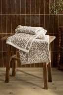 Next Handtuch 2er-Set Beige Gesprenkelt Baumwolle Bild 2