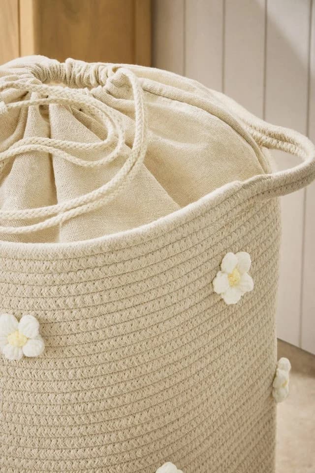 Next Wäschesack Gänseblümchen Beige