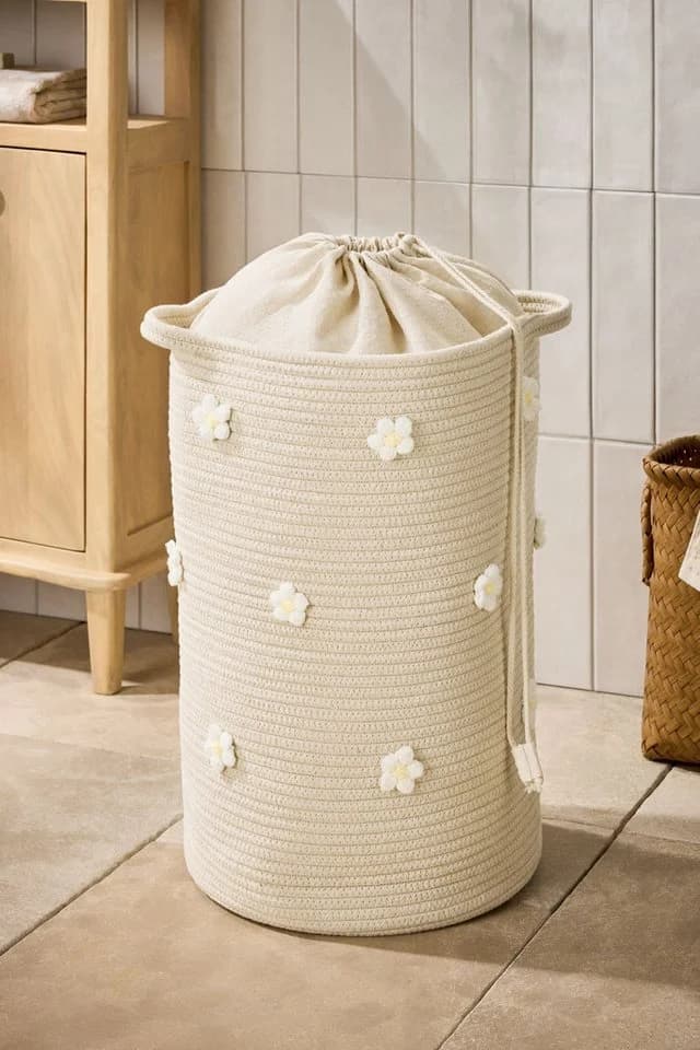 Next Wäschesack Gänseblümchen Beige - Bild 3