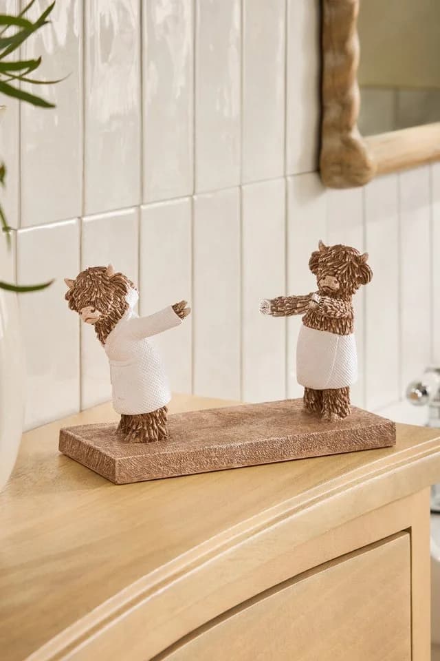 Next Toilettenpapierhalter Hamish Beige Kunstharz
