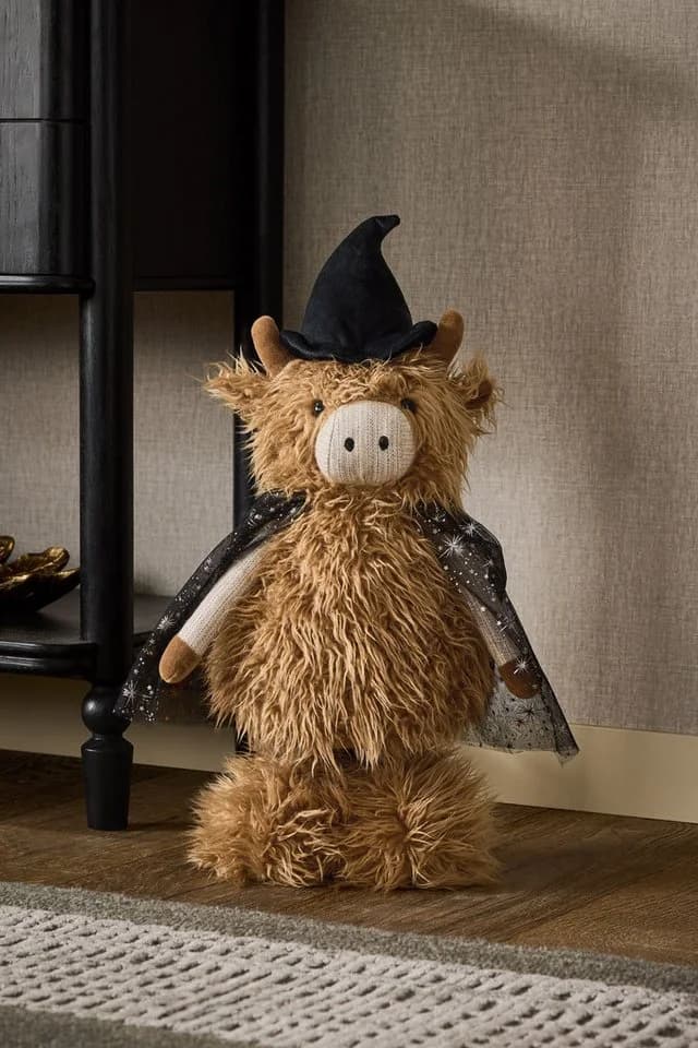 Next Dekoobjekt Hochlandrind Hamish Halloween Deko Ausziehbeine Beige - Bild 3
