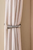Next Raffhalter 2er-Set Trompetendesign Silber Metall Bild 1