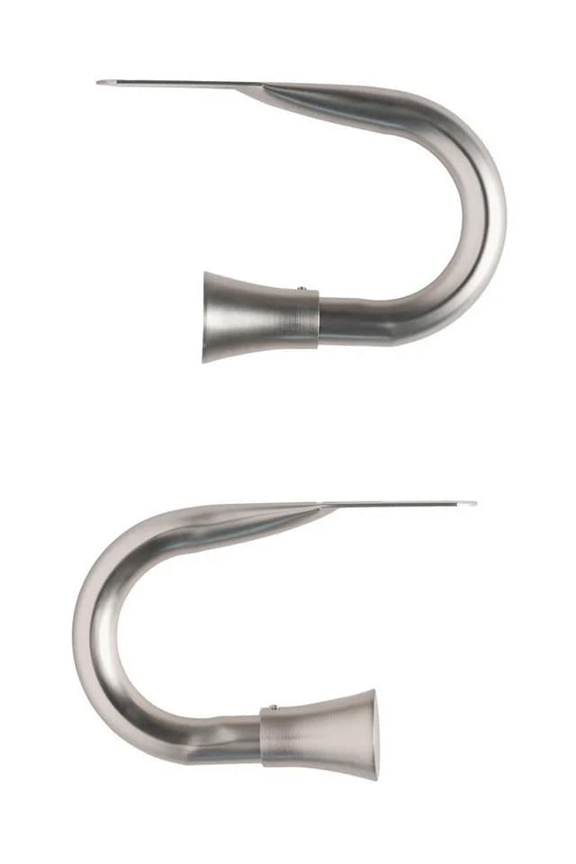 Next Raffhalter 2er-Set Trompetendesign Silber Metall - Bild 2