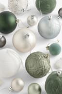 Next Dekokugel 50er-Pack Bruchsichere Weihnachtskugeln Grün Bild 5