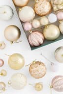 Next Dekokugel 50er-Pack Bruchsichere Weihnachtskugeln Rosa Bild 3
