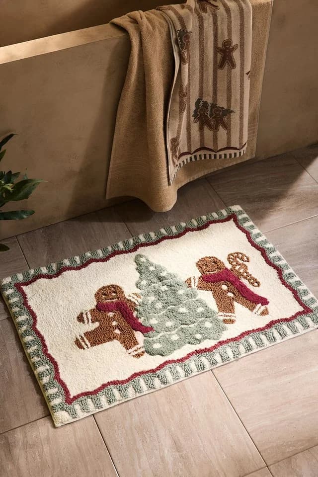 Next Badematte Weihnachten Lebkuchen Baumwolle