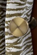 Next Raffhalter Set 2 Gardinenhaken mit Knauf Antique Brass Metall Bild 1
