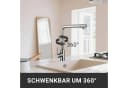 Duschparadies Ausziehbare Küchenarmatur 304 Edelstahl Chrom Bild 1