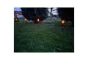 Gardlov LED Solarleuchte 4er Set Flammeneffekt Schwarz Bild 3