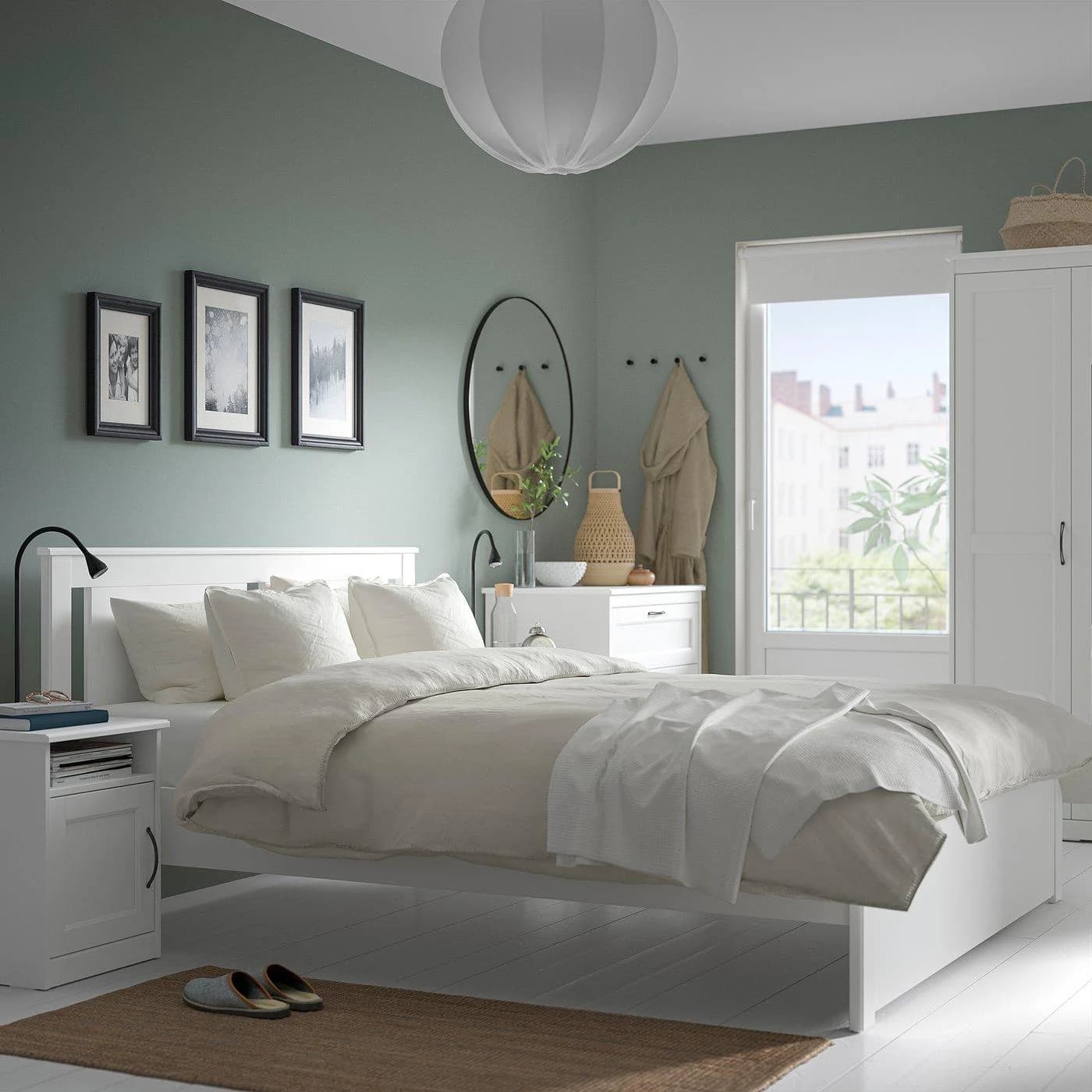 IKEA SONGESAND Schlafzimmermöbel 5er-Set Weiß
