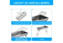 LALAHO Klappgrill Edelstahl mit Grillrost Bild 3