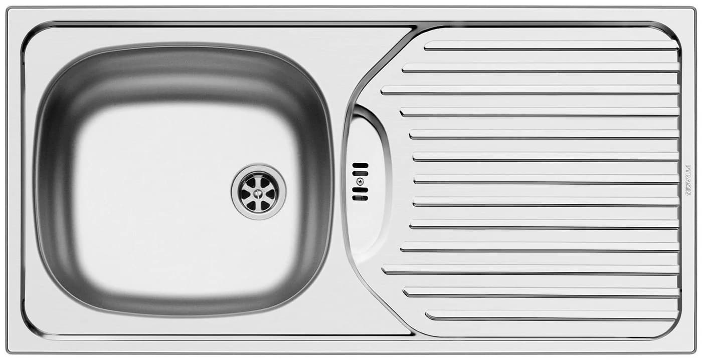 PYRAMIS Edelstahlspüle CA1 Überbau Silber 86cm - Bild 2