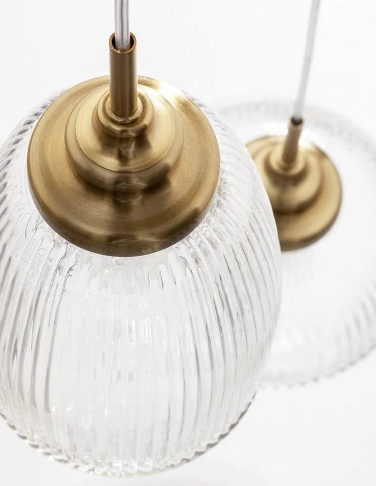 Hängeleuchte Mondserie in Gold - Bild 3