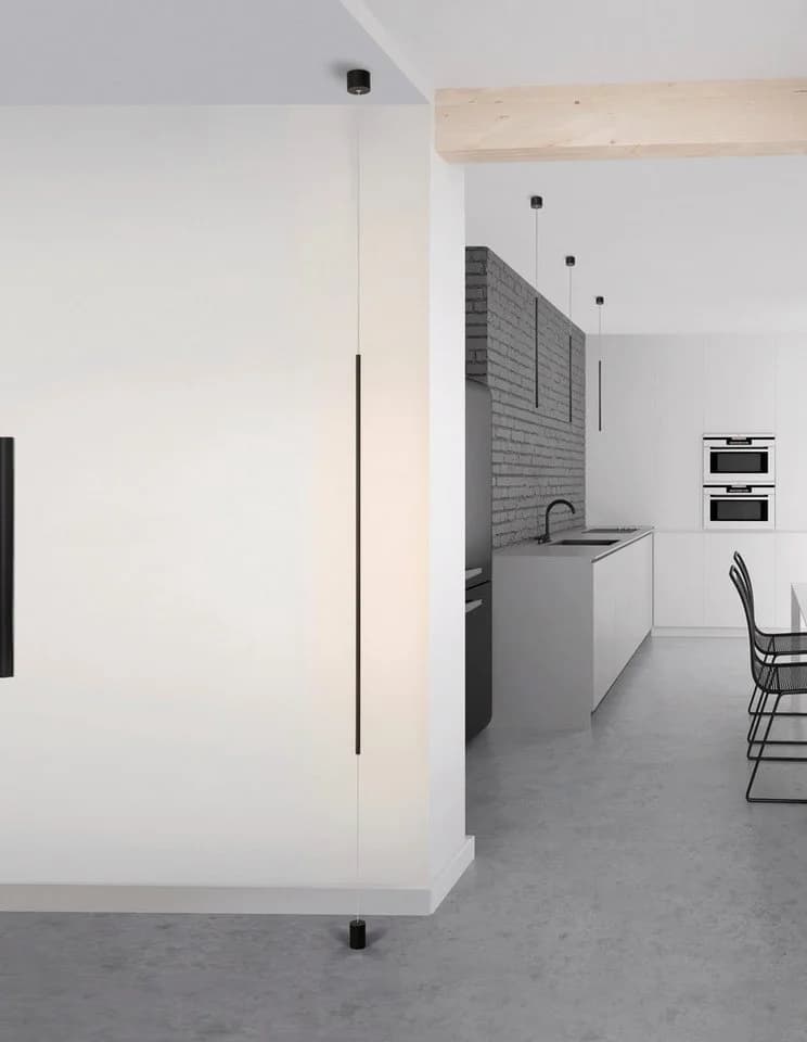 NOVA LUCE LED-Hängeleuchte ELETTRA Schwarz Deckenleuchte