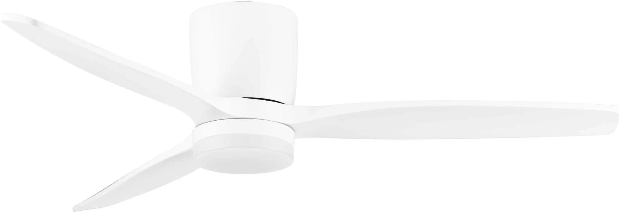 NOVA LUCE Deckenleuchte ALOA Weiß LED Ventilator