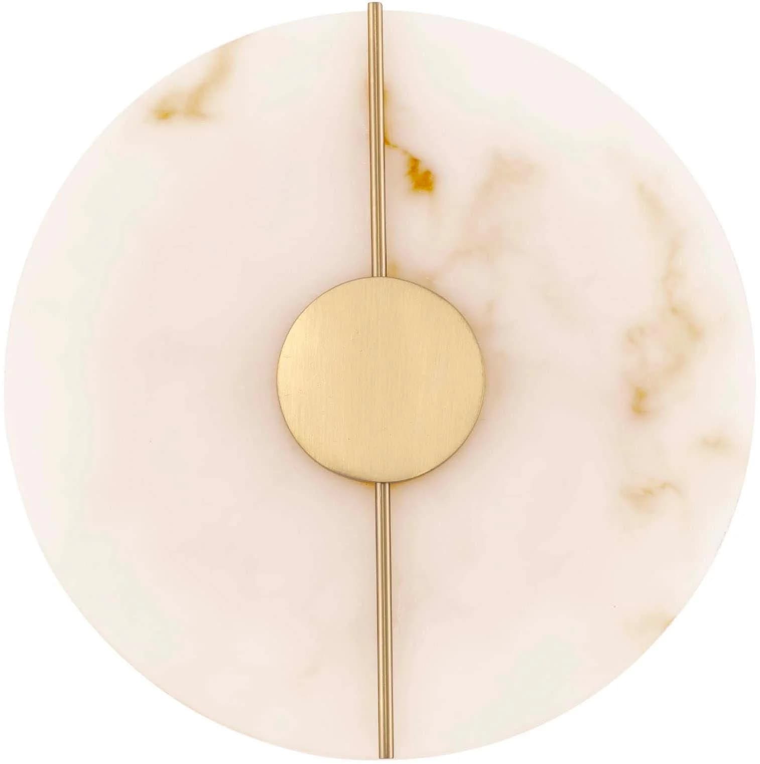 NOVA LUCE Wandleuchte Aider Gold Aluminium