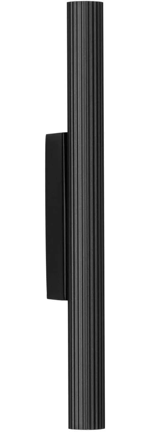 NOVA LUCE Wandleuchte PARON Schwarz LED