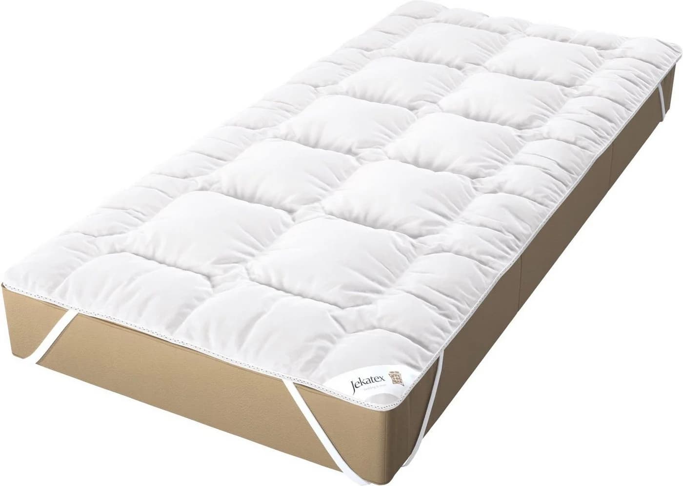 JEKATEX Duo Premium 5 Sterne Matratzenauflage Weiß Allergikerfreundlich - Bild 2