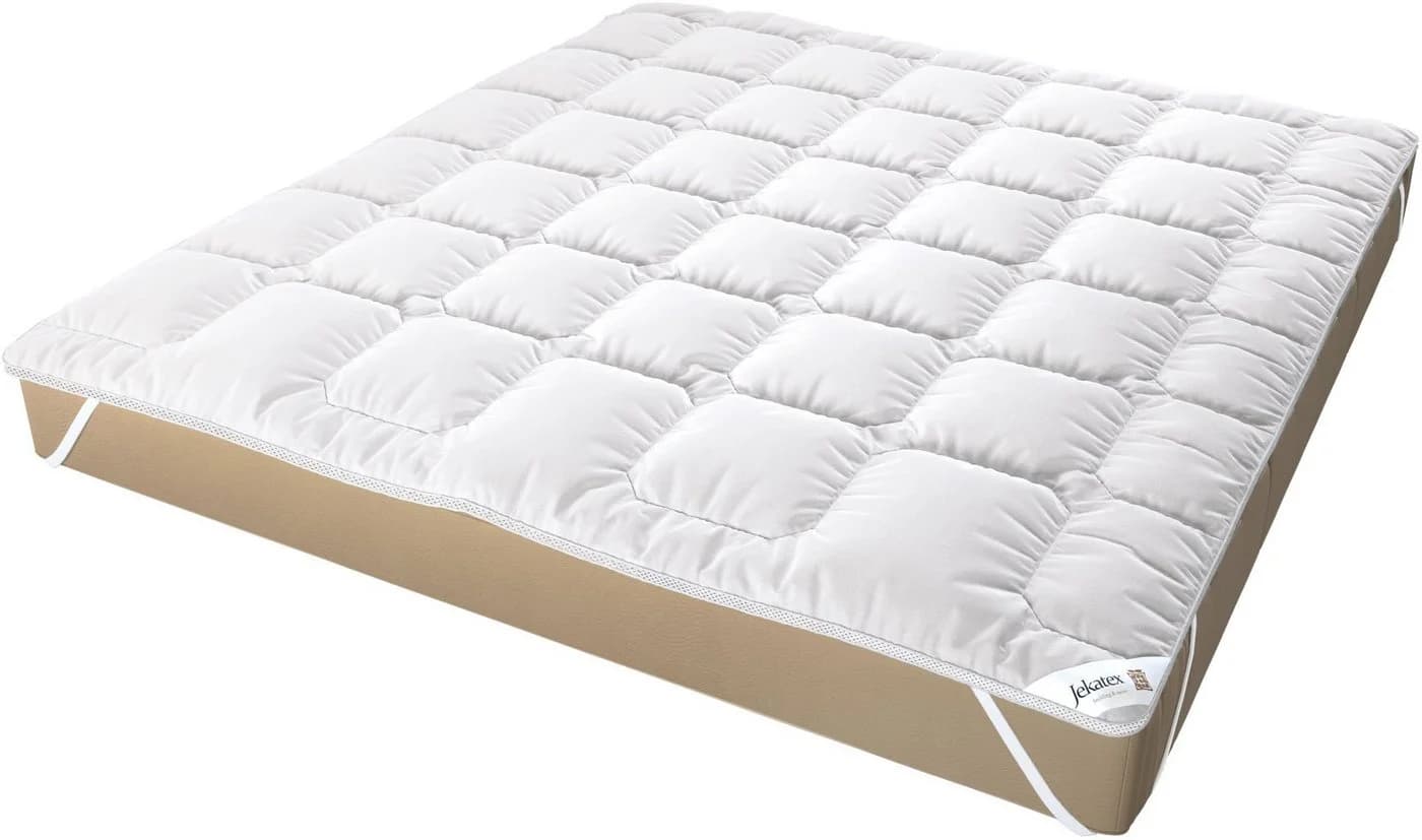 Jekatex Matratzenauflage Duo Premium 5 Sterne Weiß Allergikerfreundlich Topper - Bild 2