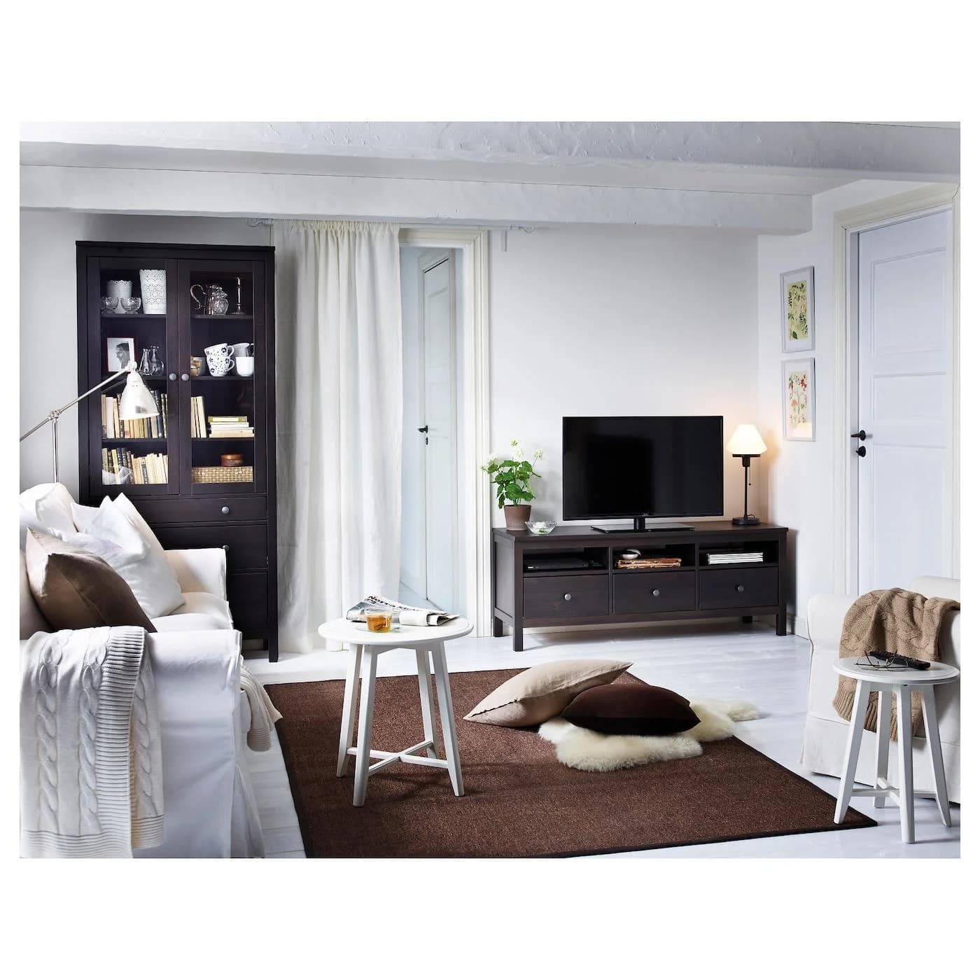IKEA KRAGSTA Satztische 2 St. Weiß