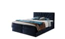 Fun Möbel Boxspringbett CARERRA mit Bettkästen und Topper Bild 1