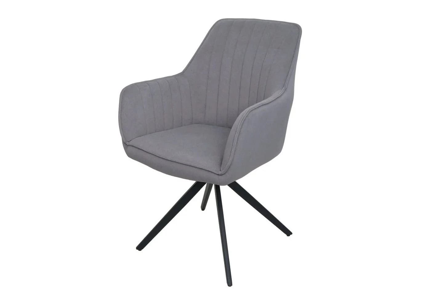 Endo-Moebel Essgruppe 7-tlg. ausziehbar mit 6 Stühlen beige Schwarz - Bild 3