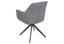Endo-Moebel Essgruppe 7-tlg. ausziehbar mit 6 Stühlen beige Schwarz Bild 4
