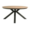 Lesli Living Garten-Essgruppe Arrezo Rund Aluminium Grau Bild 1