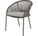 Lesli Living Garten-Essgruppe Arrezo Rund Aluminium Grau Bild 3