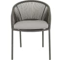 Lesli Living Garten-Essgruppe Arrezo Rund Aluminium Grau Bild 4