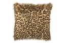 MF Dekokissen Leo Leopardenmuster Braun Beige 45x45 cm Bild 2