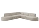 Fun Möbel Ecksofa PALMA Universal Stoff Ascot und Opera Velvet Bild 1