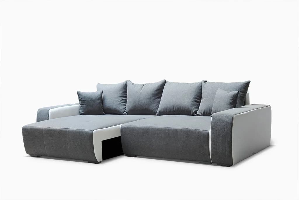 Fun Möbel Big-Sofa Megasofa Couchgarnitur REGGIO inkl. Schlaffunktion, Bettkästen und Kissen - Bild 3